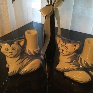 Cat Candle holders